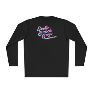 Unisex Lightweight Long Sleeve Tee - Smile & Exotic Vibes Tee for Casual Comfort