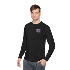 Unisex Lightweight Long Sleeve Tee - Smile & Exotic Vibes Tee for Casual Comfort