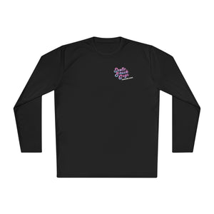 Unisex Lightweight Long Sleeve Tee - Smile & Exotic Vibes Tee for Casual Comfort