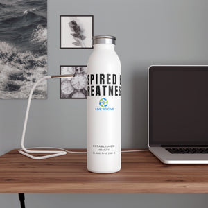 Inspired By Greatness LTG Water Bottle