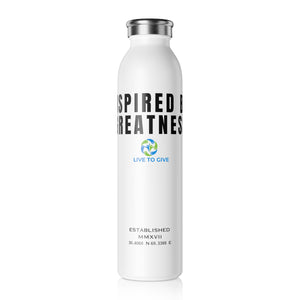 Inspired By Greatness LTG Water Bottle