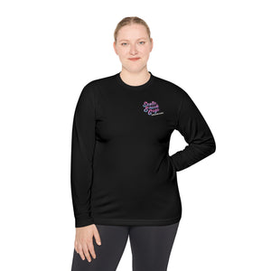 Unisex Lightweight Long Sleeve Tee - Smile & Exotic Vibes Tee for Casual Comfort