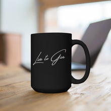 Load image into Gallery viewer, LTG SIGNATURE Black Mug 15oz