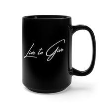 Load image into Gallery viewer, LTG SIGNATURE Black Mug 15oz
